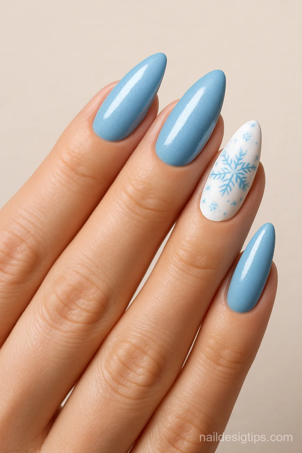 4. Creative Blue Almond