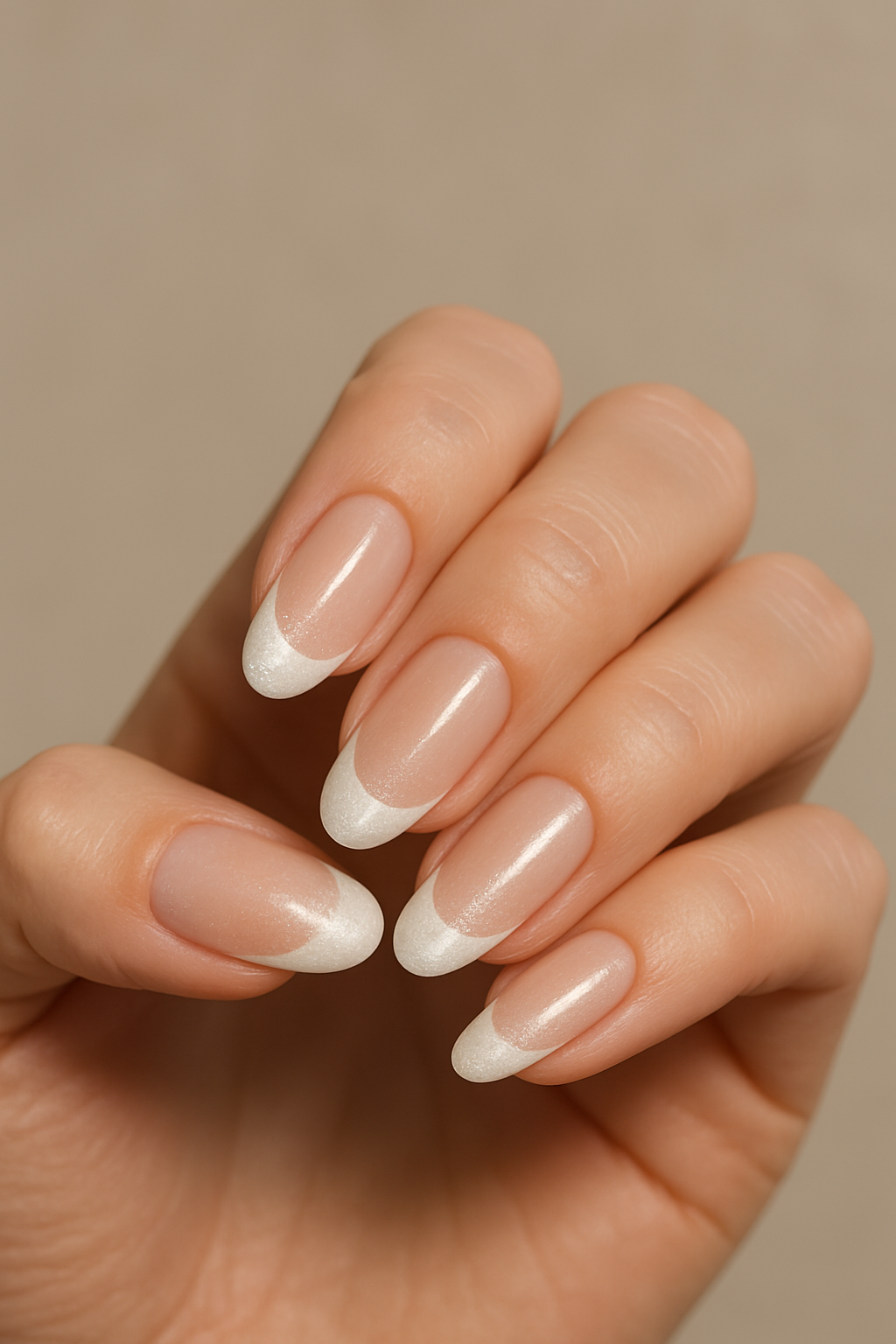 2. Classic French Tips with a Twist