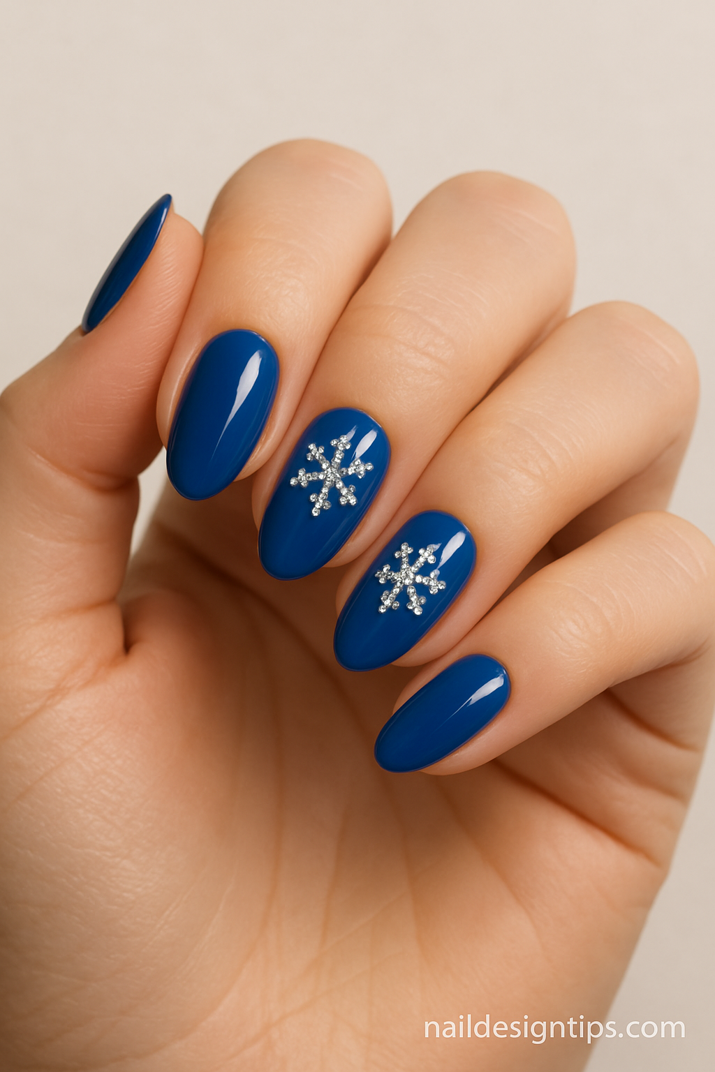 3. Snowflake Gem Accents