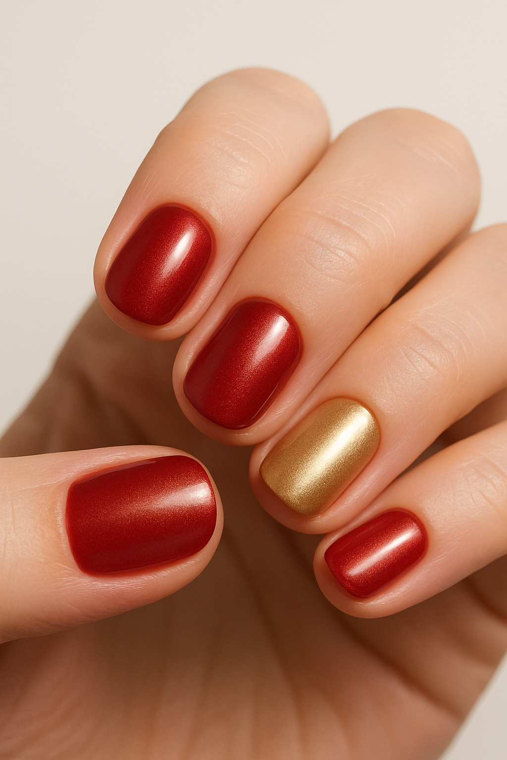 Subtle Metallic Glow