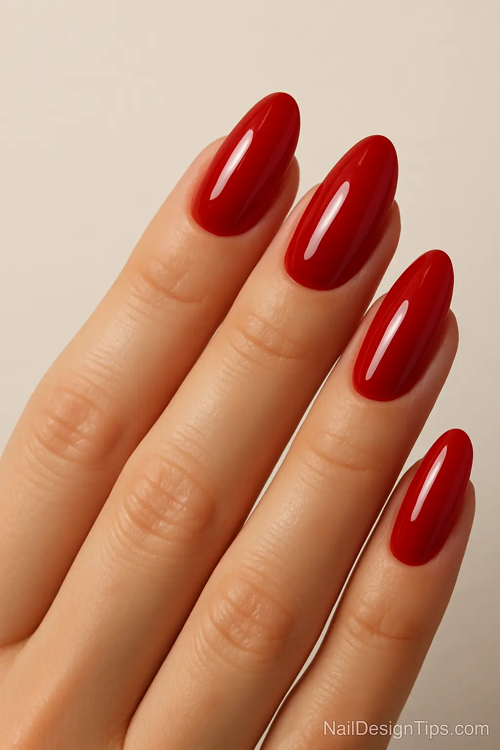 1. Glossy Red Allure